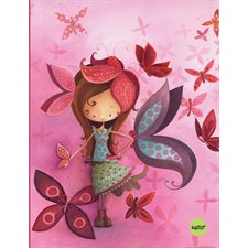 JOURNAL INTIME KETTO PAPILLON MAUVE