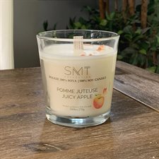 BOUGIE ÉCO-PLANT 270gr POMME JUTEUSE