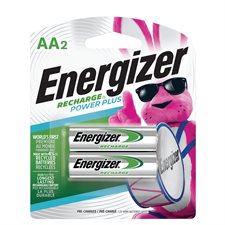 Piles rechargeables Recharge® 2 x AA