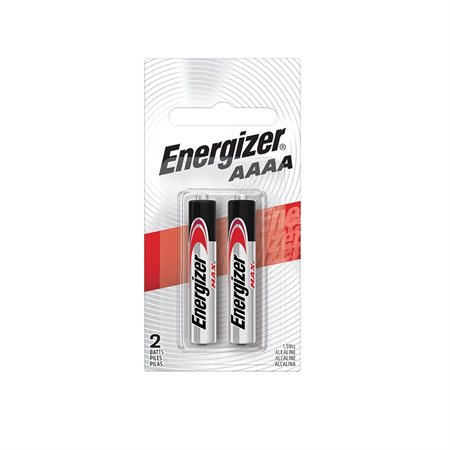 Piles alcalines Max AAAA, 1,5V paquet de 2
