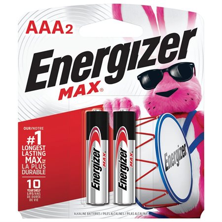 Piles alcalines Max AAA paquet de 2