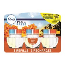 Prises de recharge pour désodorisant à l'huile parfumée Aloha hawaïen